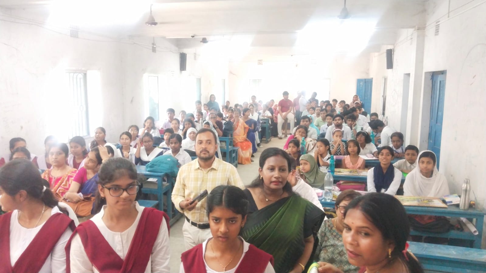 লক্ষ্য সবুজায়ন, কর্মসূচি চাঁচল রানী দাক্ষায়ণী গার্লস হাই স্কুলে, ছিল প্রতিযোগিতামূলক অনুষ্ঠানও