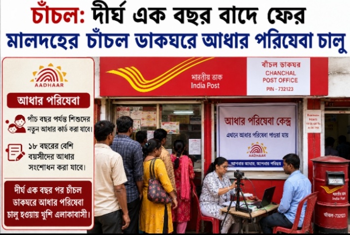 চালু আধার পরিষেবা