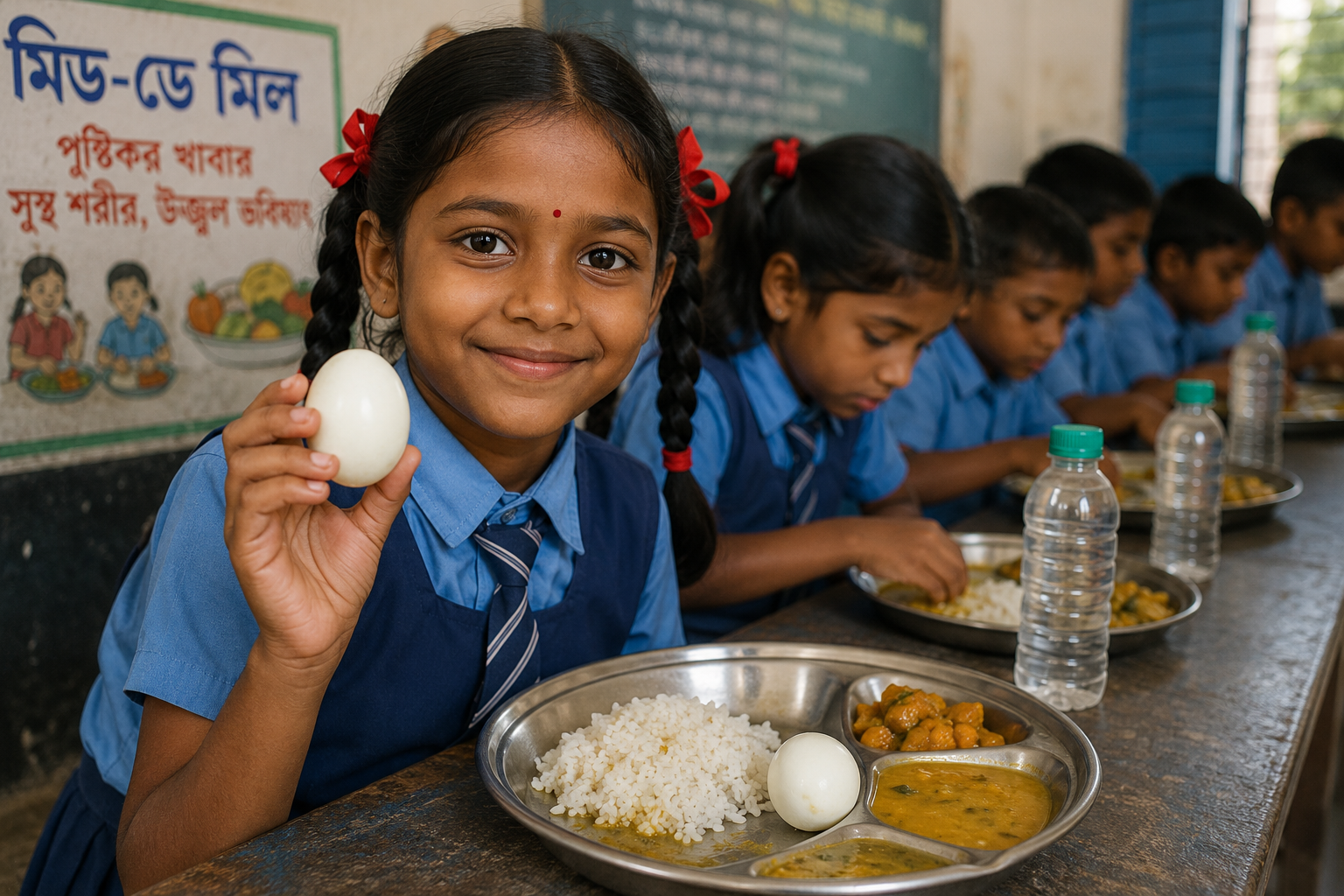 মিড-ডে মিলে থাকছে ডিমও, ১ আগস্ট থেকে নতুন ব্যবস্থা চালু, বরাদ্দও বাড়াল রাজ্য