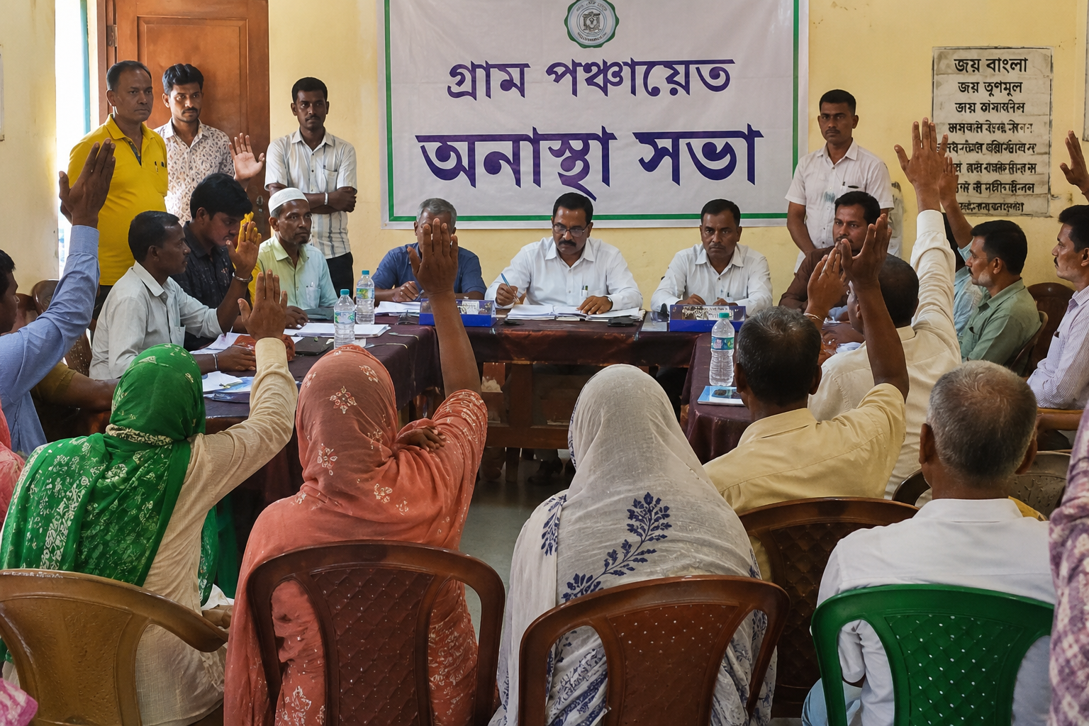 একের পর এক গ্রাম পঞ্চায়েতে অনাস্থা, এবার অপসারিত সামসির প্রধান