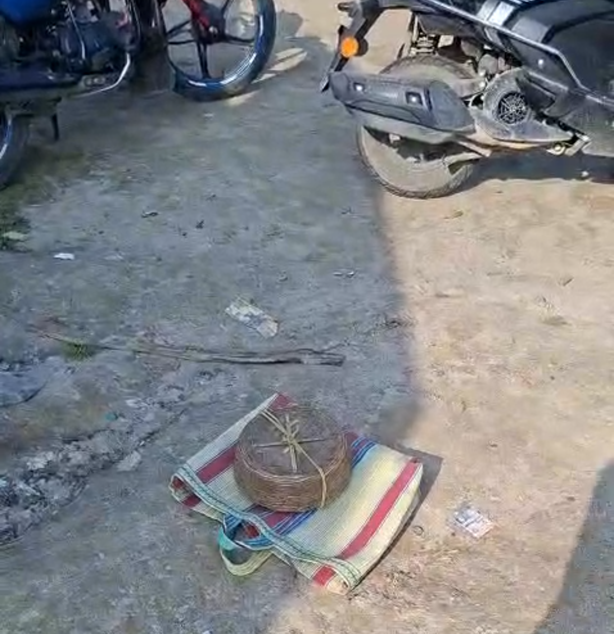 ব্যাগে সাপের বাক্স! সাপ নেই তো? চাঁচলের রাস্তায় ব্যাগ ঘিরে ‘ফোঁসফাঁস’ আতঙ্ক