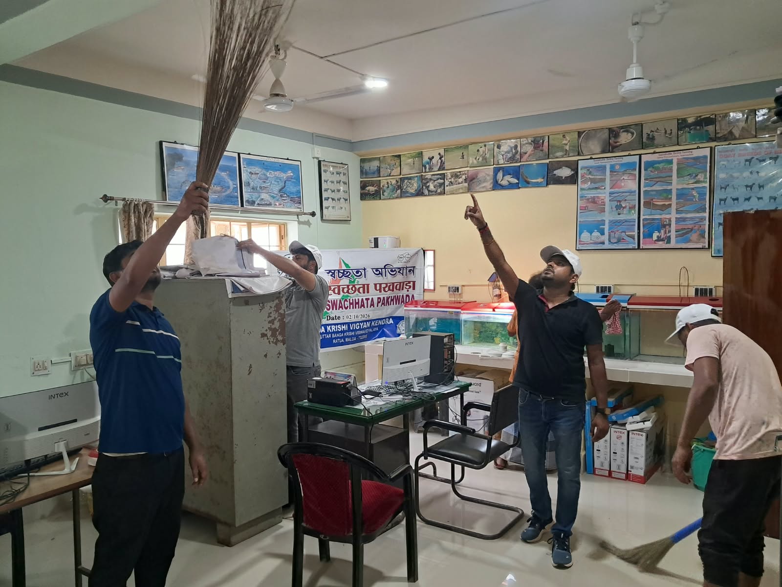 ১৫ দিনের পরিচ্ছন্নতা অভিযানের সমাপ্তি, গান্ধীজয়ন্তীতে বিশেষ কর্মসূচি মালদা কৃষি বিজ্ঞান কেন্দ্রে